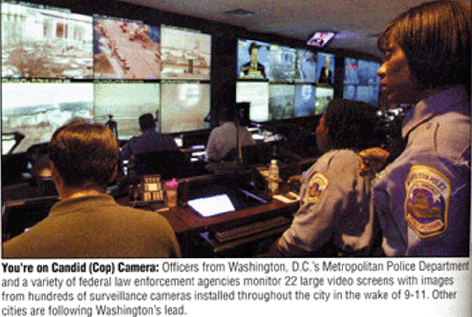 DC video cam surveillance center